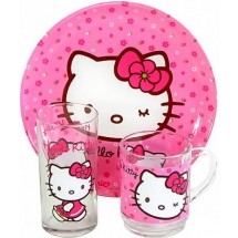 Luminarc Набор Hello Kitty Pink 3 пр. H5483