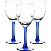LIBBEY Набор бокалов для вина 3 шт. Clarity 31-225-058 син