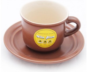 Чашка VILA RICA Табако-Крем чайная 200 мл. 24-171-027
