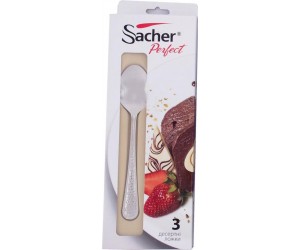 Sacher Набор десертных ложек 3 шт. Perfect SPSP3-DS3