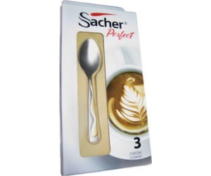 Sacher Набор кофейных ложек 3 шт. Perfect SPSP1- C3