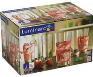 Luminarc (Arcopal) Набор высоких стаканов Monaco 6 шт. H5121
