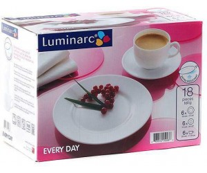 Luminarc (Arcopal) Сервиз Everyday чайно-столовый 18 пр. G0596