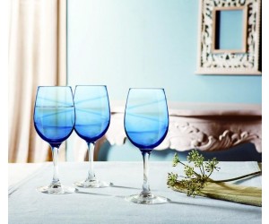 Luminarc Набор бокалов для вина 3 шт. Sweet Colors BlueG8451