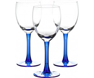LIBBEY Набор бокалов для вина 3 шт. Clarity 31-225-054 син