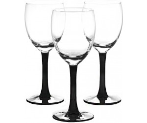 LIBBEY Набор бокалов для вина 3 шт. Clarity 31-225-055 черн