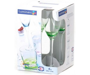 Luminarc (Arcopal) Набор бокалов Variation of Shades Green для вина 4 шт. D4852