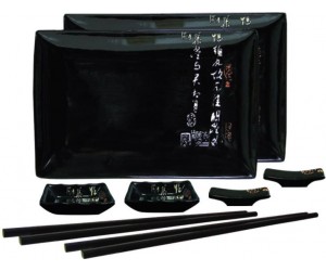 Mitsui Набор для суши 8 пр. черный 24-21-241