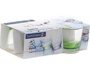 Luminarc (Arcopal) Набор средних стаканов Variation of Shades Green 4 шт. D4850