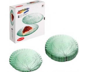 Pasabahce Набор тарелок Sultana десертных 6 шт. зеленые 10289