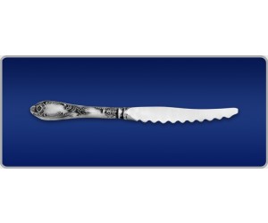 SRIBNA POLYANA Нож CLASSIC 62 для цитрусовых посеребренный BZ-73394