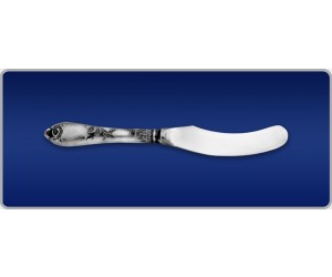 SRIBNA POLYANA Нож CLASSIC 62 для масла посеребренный BZ-73393