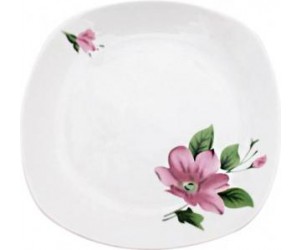 OSELYA Тарелка десертная "Цветок розовый" 19х19 см. 21-206-044