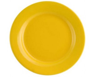 VETRO PLUS Тарелка десертная желтая 19 см. 202140120D