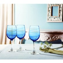 Luminarc Набор бокалов для вина 3 шт. Sweet Colors BlueG8451