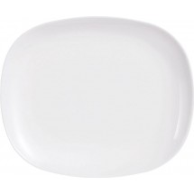 Luminarc Тарелка обеденная 28x23 см Sweet Line White E8004