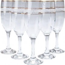 ArtCraft Набор бокалов для шампанского 6 шт. SULTAN AC31-146-083