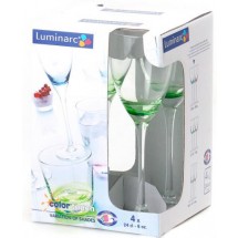 Luminarc (Arcopal) Набор бокалов Variation of Shades Green для вина 4 шт. D4852