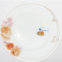 Тарелка SANTORIN Amber rose глубокая 20.2 см. HSP-80-19