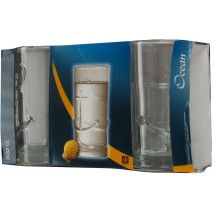 UniGlass Набор высоких стаканов Ocean для сока 3 шт. 91703